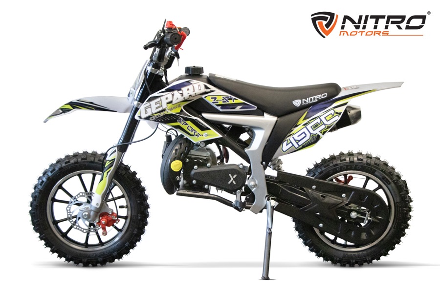 Nitro Motors Gepard CR DLX 10″ — detský minicross 49 ccm